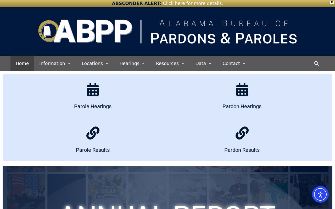 Washington County criminal records and Alabama probation parole agency
