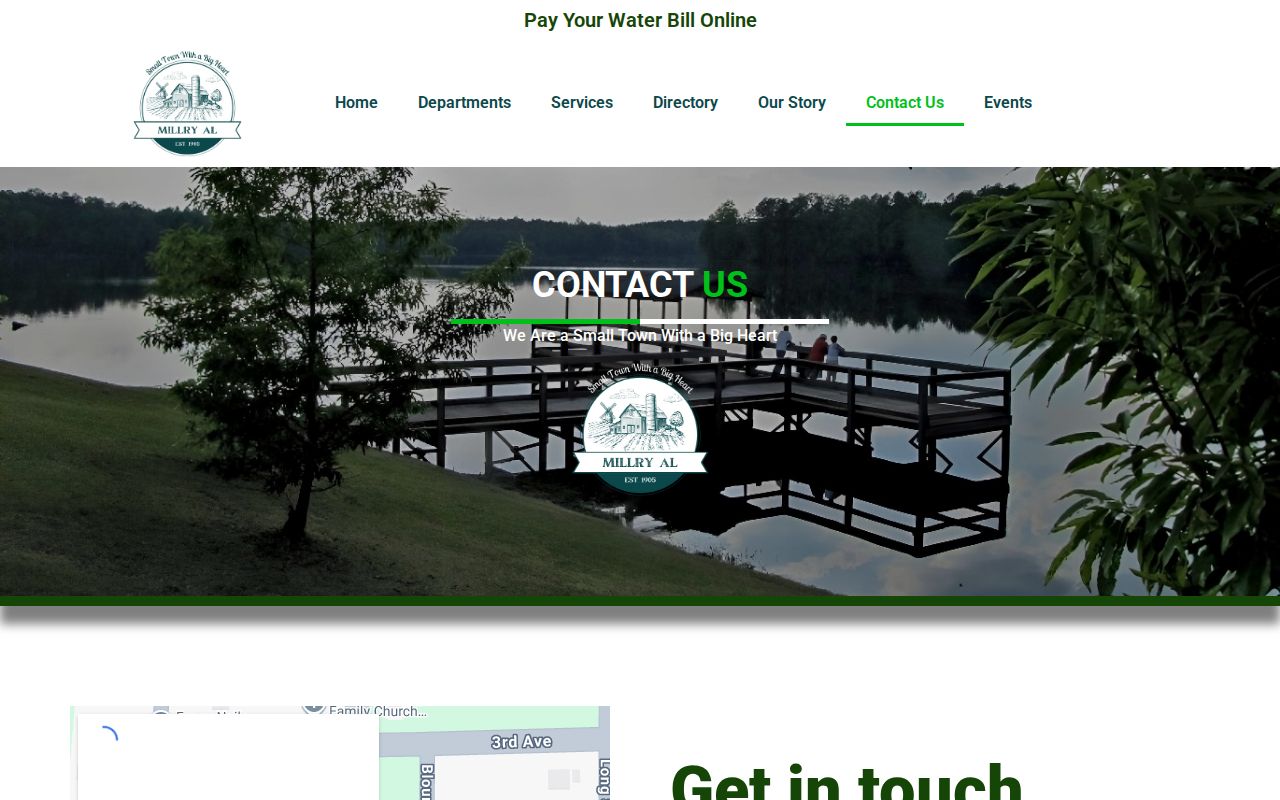 Millry criminal records Town Hall contact page in Washington County
